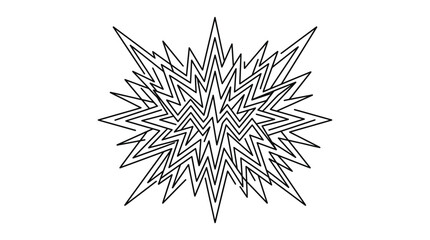 Comic Book Explosion Burst Vector © Styaningsih