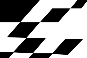 vector illustration of starting flag motif © Alfin