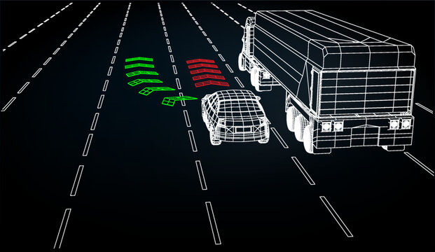 Autopilot system provides route change when encountering road works