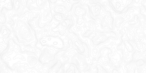 topographic white and grey light wave line topo map contour modern design white background. Wavy topography geography design map, texture, line, adventure, mountain, vector illustration. © Md Yusuf