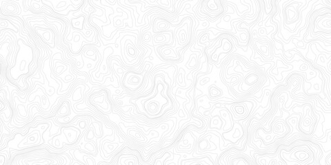 topographic white and grey light wave line topo map contour modern design white background. Wavy topography geography design map, texture, line, adventure, mountain, vector illustration. © Md Yusuf