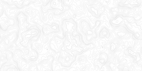 topographic white and grey light wave line topo map contour modern design white background. Wavy topography geography design map, texture, line, adventure, mountain, vector illustration. © Md Yusuf