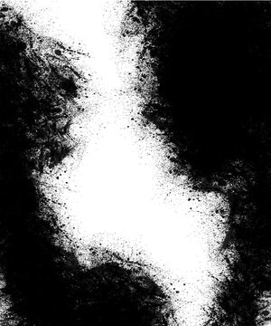 Abstract Black and White Texture Background