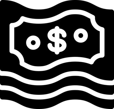 currency money dollar icon vector object illustration