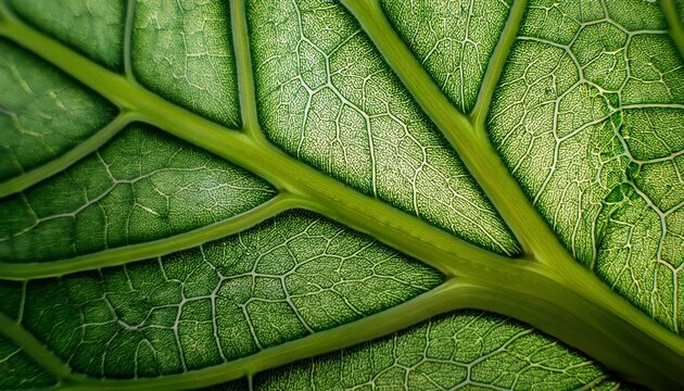 Macrotextura De Las Hojas De Planta De Suculentas Con Celulas Vesiculares