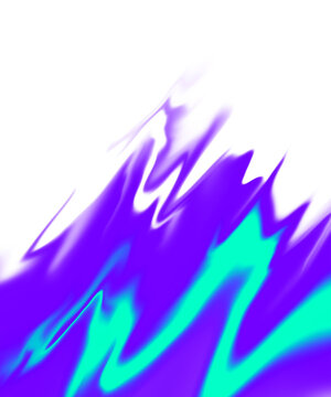 Abstract Purple and Teal Swirls