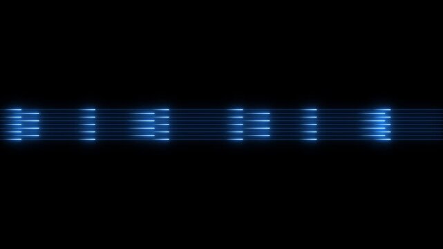 Animation of data processing with icons over connections data transfer 4k animated motion video. Network connections and data points animation over blurred cityscape background. digital data prosing.