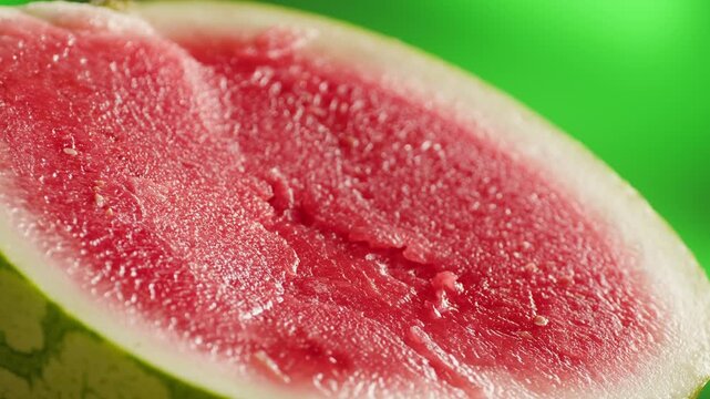 Man cutting watermelon - cut piece with knife. Young watermelons Citrullus lanatus. Topic - melons and gourds, farmer cultivation of watermelons