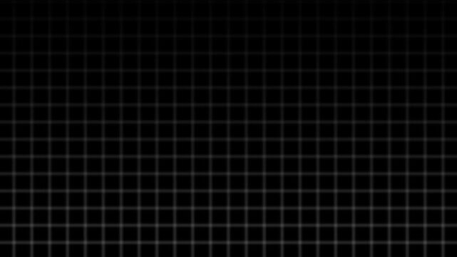 Abstract white grid background motion animation. Horizontal grid move background animation loop