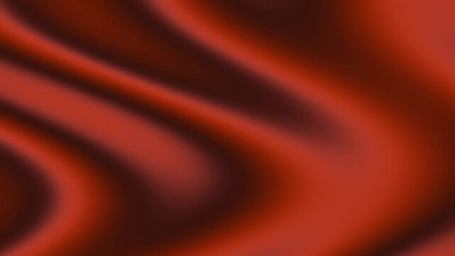 Abstract fluid gradient background with seamless red waves