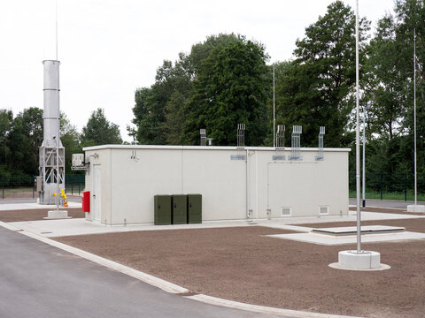 Neubau einer Biogaseinspeiseanlage - Aufbereitung von Biogas zu Biomethan - Einspeisung Gas in das &ouml;ffentliche Erdgasnetz