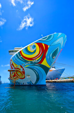 Norwegian NCL Getaway Cruise Ship in Prince George Wharf Nassau Bahamas   . 06.30.26