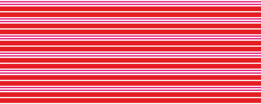 Pink, red striped seamless pattern. Vertical light colored lines print background graphic design. Vector texture of colorful sticks, rods
