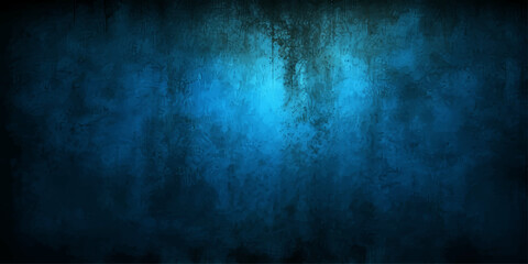 A dark, moody, and textured background with striking blue light emanating from within, creating a sense of mystery and depth. © Black art