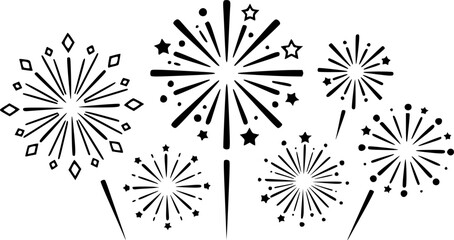 Obraz premium set of vector snowflakes