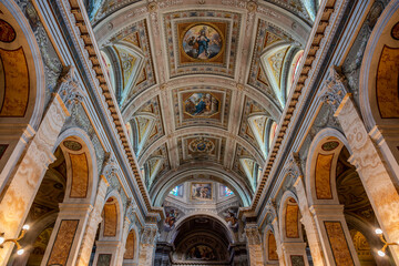 Obraz premium Montalto delle Marche. The Co-Cathedral of Santa Maria Assunta and San Vito