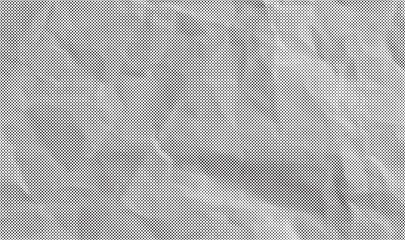 Fototapeta premium Distressed black and white halftone dot texture background, grunge screenprint overlay pattern with rustic vintage ink splatters for retro and comic book design