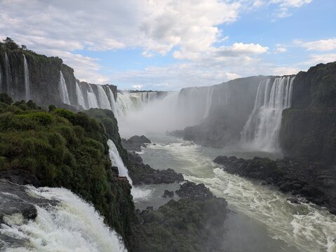 Iguazu Falls from Brazilian Side, January 2025
