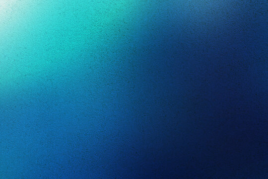 Smooth gradient shifts from teal to deep blue. Faint textured surface adds depth and realism.