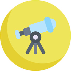 Telescope Icon - Vector Graphic Design © Despixel
