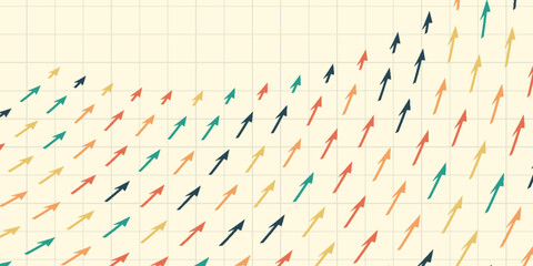 Obraz premium Set Arrow Icons. Collection Arrows Sign. Navigation Direction Symbols, Right Arrow Direction Black Color Icon