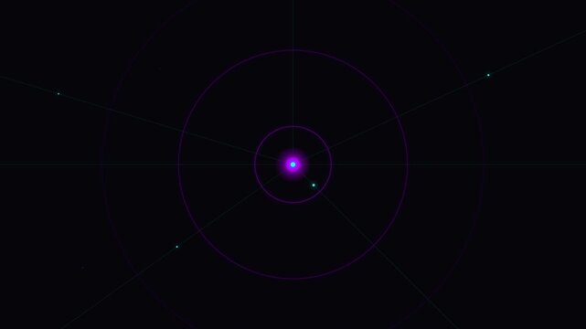 abstract neural network data stream motion graphic