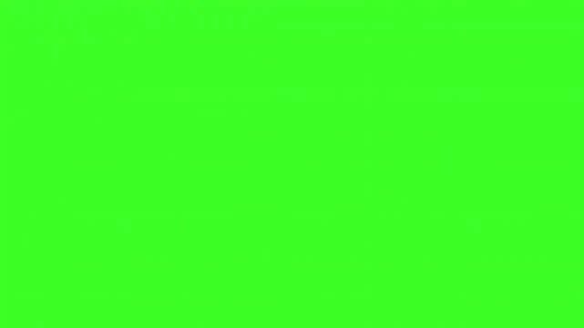 Green screen splash flowing water chroma key overlay animation effect
