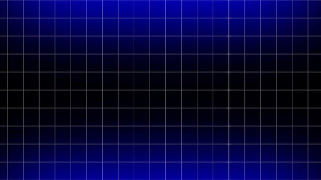 Deep blue grid panel textures shine with subtle white line work. Clean information layout spaces are provided by this dark engineering template. The blue grid panel loops well.