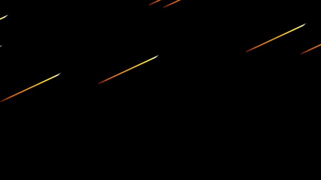 bold energetic orange yellow lightning streak background