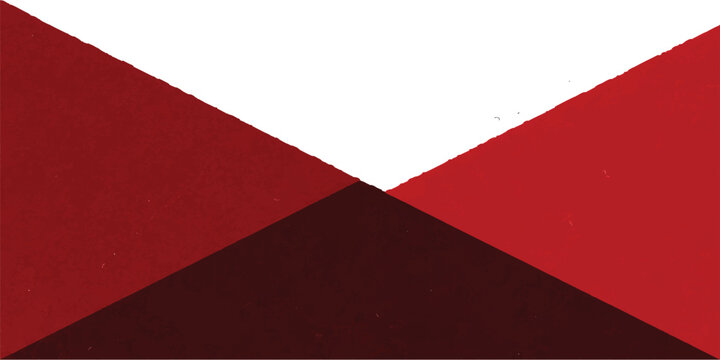 Abstract geometric pattern with red and dark red triangle shapes