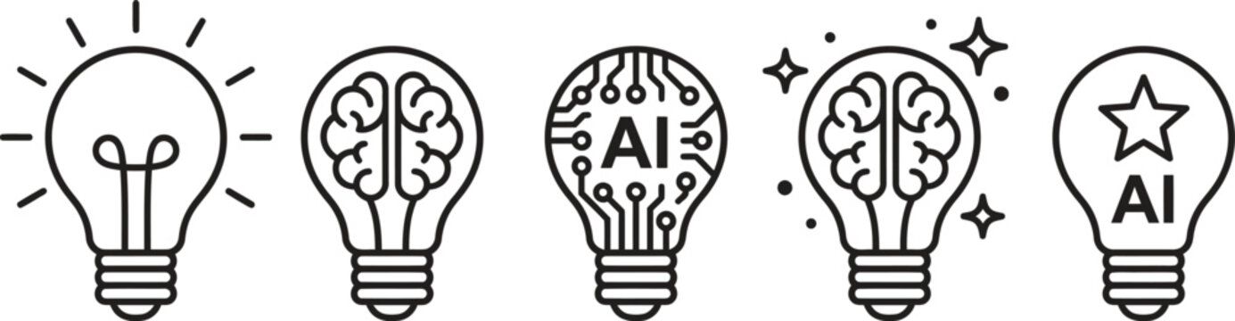 Innovation stages from idea to artificial intelligence integration