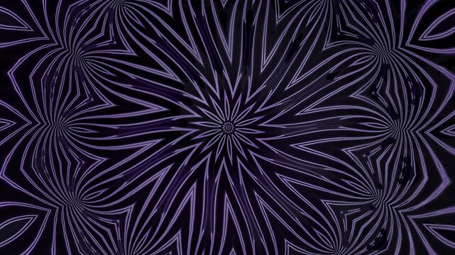 Abstract pattern design in shades of black and purple