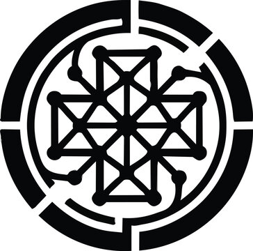 Star of David Celtic Cross Abstract Background 3D Religious Symbol Vector Illustration Design