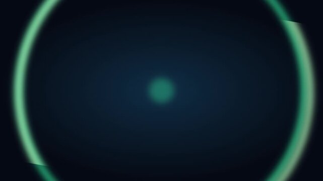concentric circle pulse abstract minimal vector motion graphic