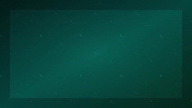 corporate teal and green gradient rain motion graphic