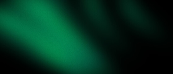 Fototapeta premium Emerald green abstract gradient background for modern digital designs