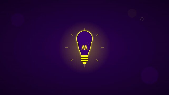 creative brainstorming lightbulb idea spark vector background