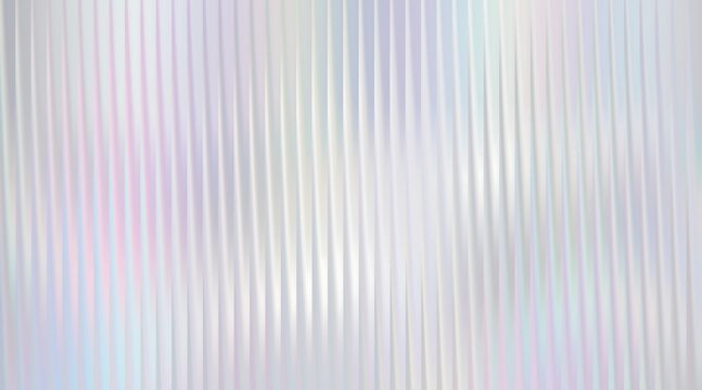 Abstract vertical light lines background. Soft holographic gradient texture pattern.