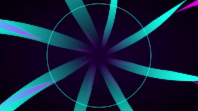 cyberpunk vortex spiral expansion motion animation
