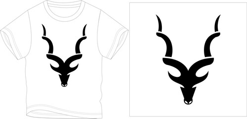 Fototapeta premium markhoor deer big.