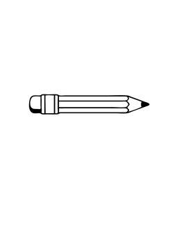 Icono de l&aacute;piz amarillo que representa la creatividad, la educaci&oacute;n y la generaci&oacute;n de ideas