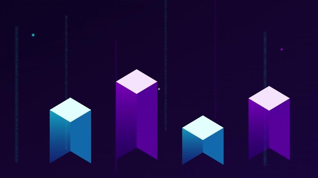 Data Science Big Data Analytics Education Animation