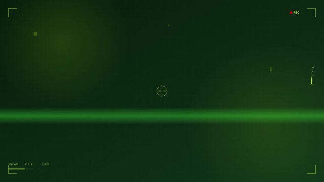 deep forest and lime camera viewfinder animation