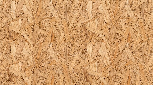 Seamless OSB Oriented Strand Board Wood Texture Background