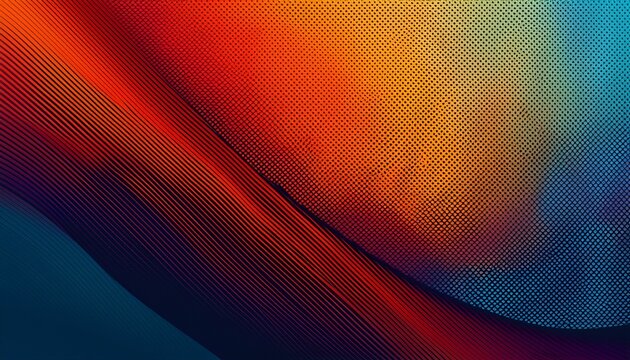Layered Halftone Dot Background With Gradual Fade And Abstract Tonal Separation
