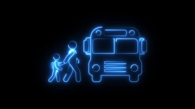 School bus icon