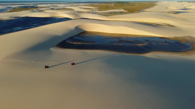 Quad bikes casting long shadows over Len&ccedil;&oacute;is Maranhenses