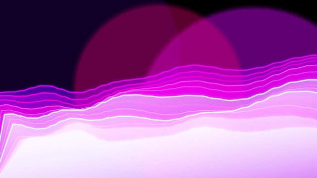 Liquid metallic chrome flows smoothly in a satin finish with vibrant purple hues