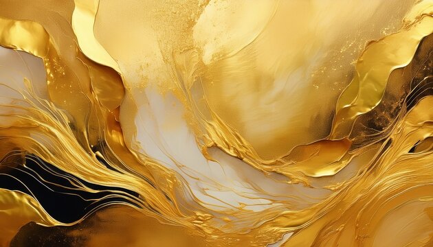 Fondo Acuarela Dorado