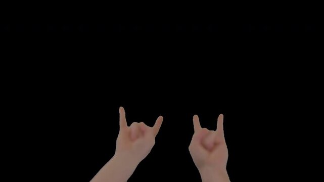 Dual Rocker Hand Gesture Pumping Front